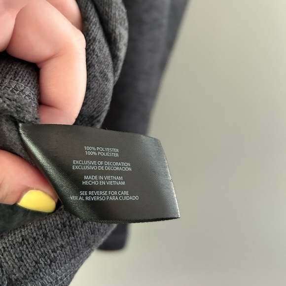 Eddie Bauer Men’s Large Pullover Jacket | Charcoal | Chest Zipper Pocket - Picture 6 of 7